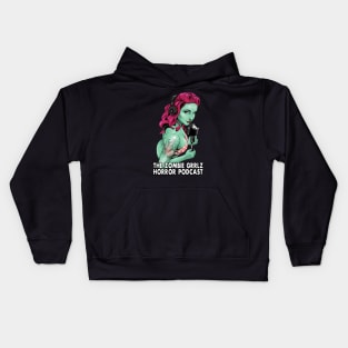 The Zombie Grrlz Horror Podcast Kids Hoodie